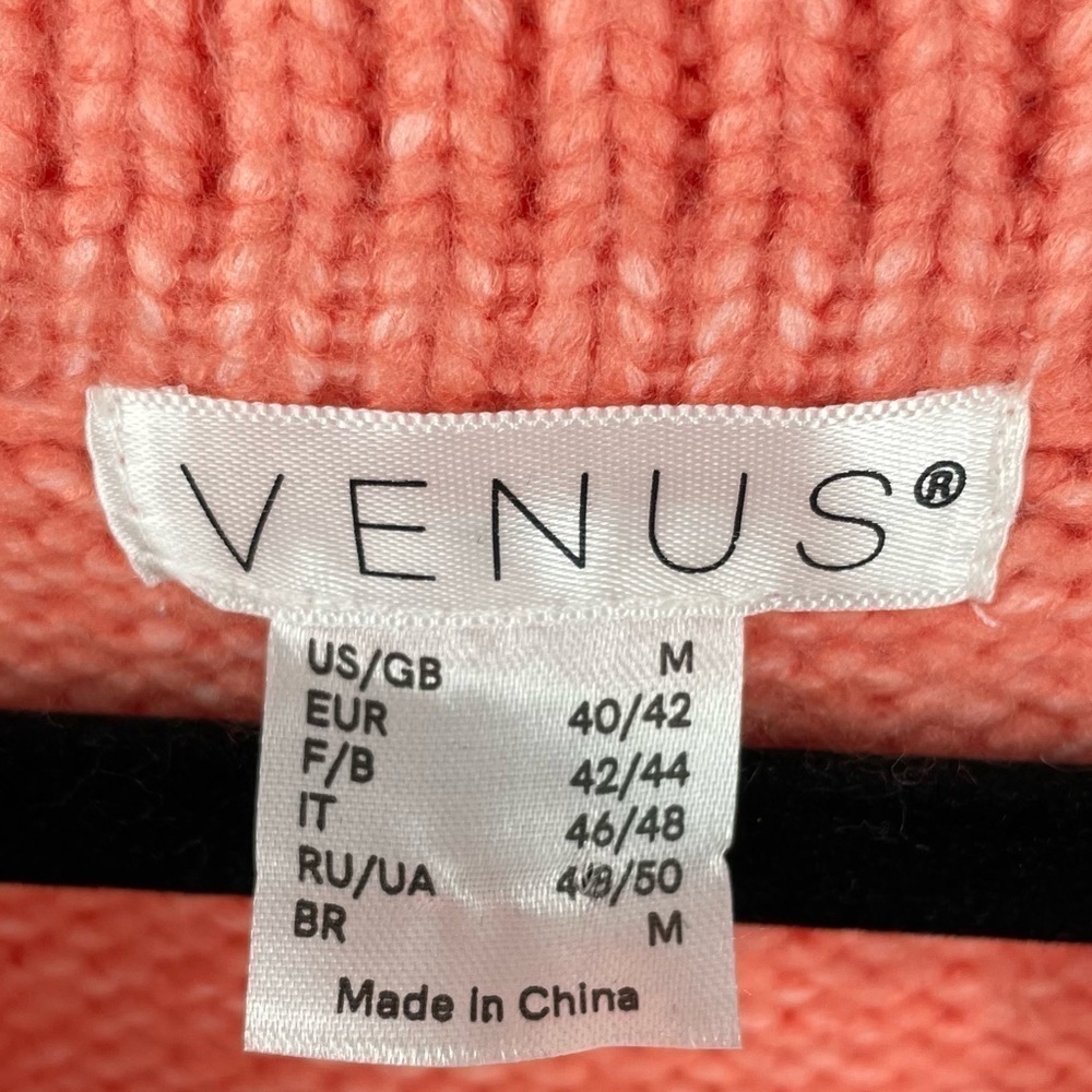 Venus Coral Thick Fuzzy Sweater - Picture 8 of 10